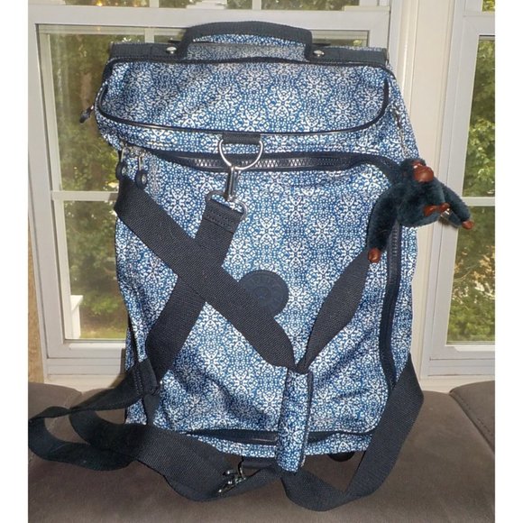 Kipling Other Kipling Small Teagan Rolling Duffel Bag Luggage Frosted Feels Brand New Poshmark